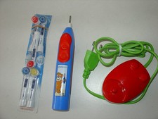 6 Tlg. Paket DONTODENT / PERLODENT elektrische Kinder Zahnbürste Aufsteckbürsten