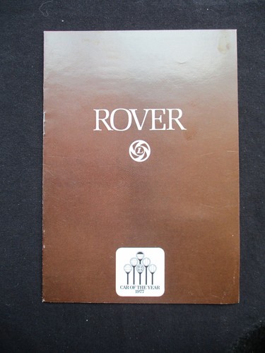 Rover 3500 sd1 prospekt - rover,