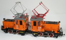 G  Doppeltraktion Elektrolok D10 2090/2091 MOB Eigenbau aus LGB  TOP !!