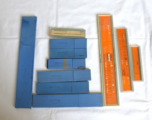 Rotring lineale schablonen - lineale,,