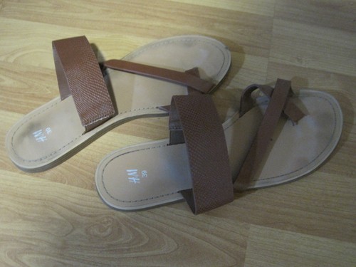Zehensteg sandalen 39 - zehensteg,