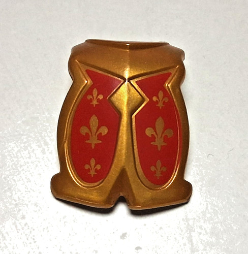 Playmobil brustpanzer gold rot - playmobil,
