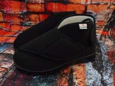 NEU VAROMED GESUNDHEITS VERBAND HAUS SENIOREN Schuhe  Grösse 40 SCHWARZ KLETT