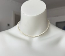 Vintage Kette geschnitzt