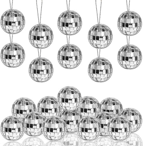 Discokugel stück silber - discokugel,