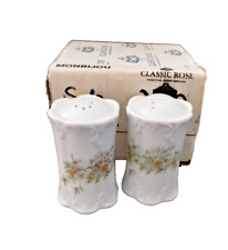 Rosenthal Monbijou grüne Ranke Salzstreuer und Pfefferstreuer