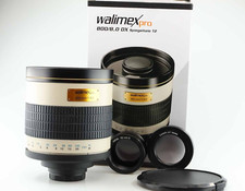 Walimex pro 800mm T2 Spiegeltele  Objektiv Lens 93905 wie neu near mint