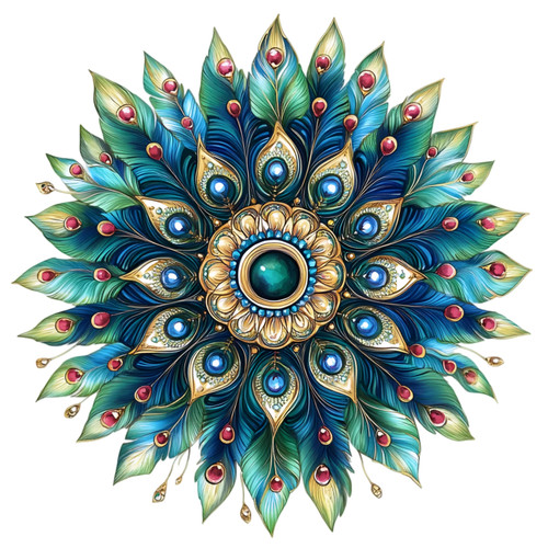 Mandala blume floral - mandala,