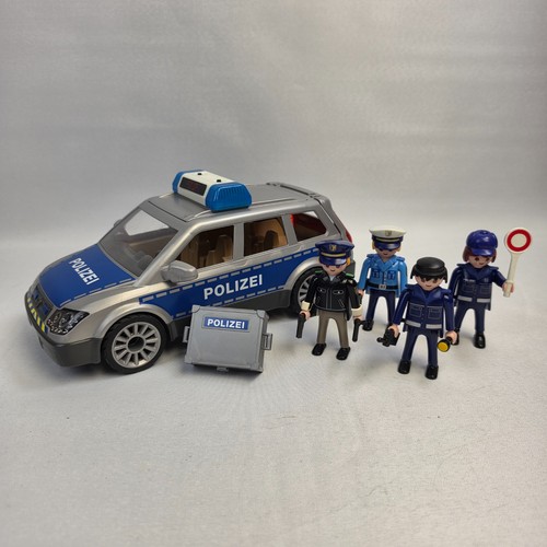 Playmobil polizei einsatzwagen - polizei,
