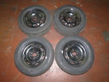 Original Seat Ibiza 6J Sommerradsatz 14" auf Stahlfelgen A27109 6q0601027r