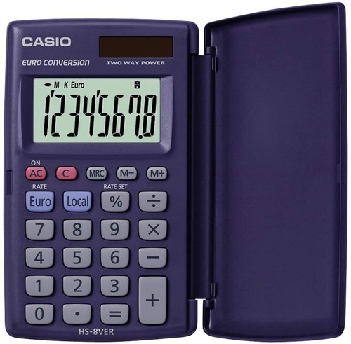 Casio 8vera taschenrechner - casio, hs-8vera