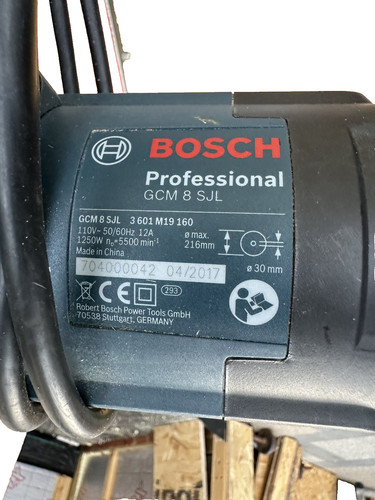 Bosch gcm sjl 110v - gcm,