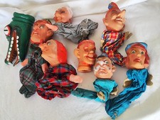 Aus einer Auflösung: Kasperle Puppen Konvolut