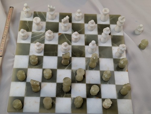 Handgefertigtes schachspiel - handgefertigtes,