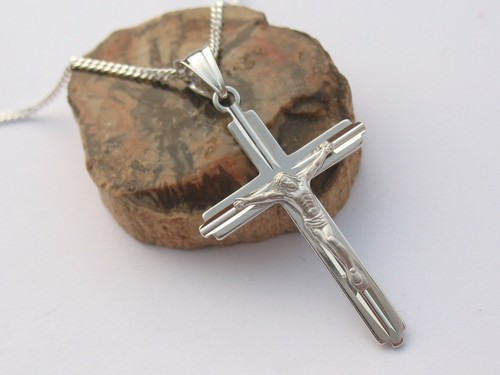 Kreuz anhänger 925 silber - 925,