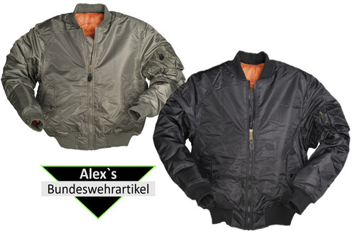 Bomberjacke typ ma1 3xl - bomberjacke, xs-3xl