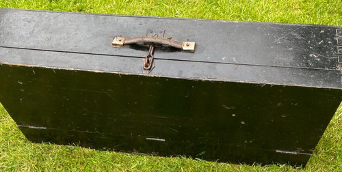 Großer vintage werkzeugkoffer - großer,