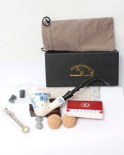 Joyoldelf Porzellan Tabakpfeife Pfeife  Tabakpfeifen-Set, Nr.1759