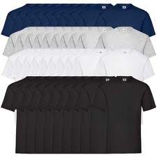 5er/10er T-Shirt Set Fruit of the Loom, Baumwolle, S.M.L,XL,XXL.3XL.4XL.5XL
