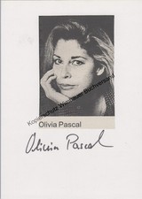 Original Autogramm Olivia Pascal /// Autogramm Autograph signiert signed  339817