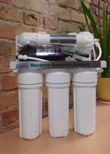5 Stufen Umkehr Osmose Anlage 400 gpd direktflow Wasser filter Untertisch