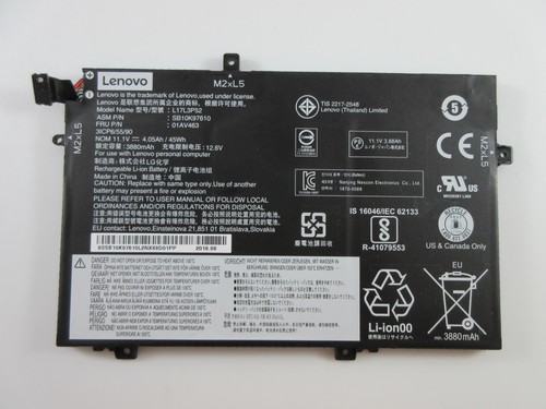 Akku lenovo thinkpad l480 - lenovo,