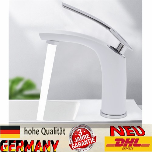 Weiss wasserhahn waschtisch - weiss,