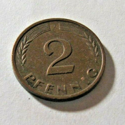 Pfennig dm münze - dm, coin