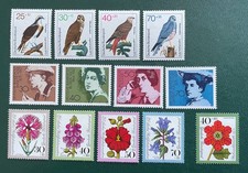 Lot 034, Briefmarken, Bund, postfrisch, Wohlfahrtsmarken, 3 komplette Sätze