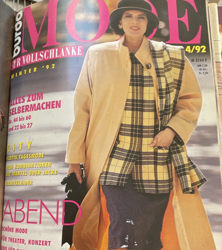 Burda moden 1992 - 4/1992, winter