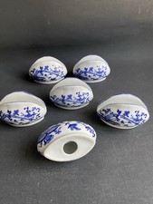 6 x ZWIEBELMUSTER Serviettenhalter TRIPTIS Servietten Filtertütenhalter