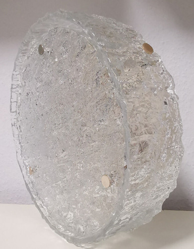 Große eisglas deckenlampe - große, eisglas-deckenlampe