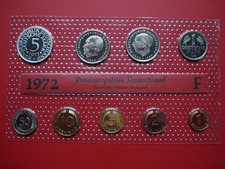 BUND BRD Kursmünzensatz 1972