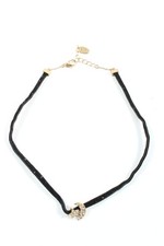 ZARA Statementkette Damen Kette schwarz-goldfarben Elegant