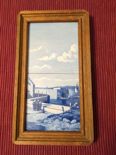 Fliesenbild holzrahmen - in,