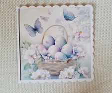 3D Handgefertigte Osterkarte