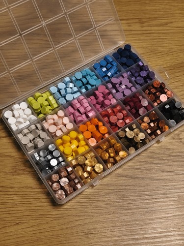 Wachssiegel set farben 600 - set,,
