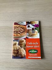 Türkisches Rezeptbuch Kochen/ Backen tatlı tuzlu hamur isleri Top Zustand