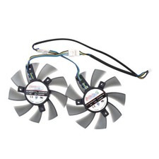 2PCS FD9015U12S for XFX HD7950 HD7970 VGA COOLER 85mm 4pin #WD1