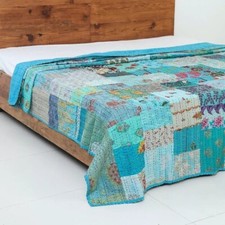 Handgefertigte Seidendecke