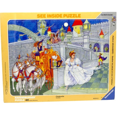 Ravensburger puzzle cinderella - ravensburger,