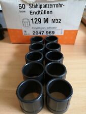 10X OBO BETTERMANN 2047969 Stahlpanzerrohr-Endtülle 129M32 schwarz NEU aus OVP