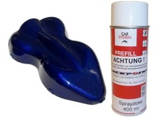 1x Farbspray 400ml 1K Dark Blue 2 Metallic Glanz Autolack Lackpoint Blau Tuning