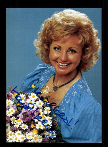 Margot hellwig autogrammkarte - margot,
