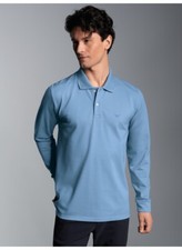 TRIGEMA Langarm Poloshirt mit
