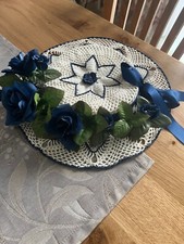 Häkelhut/Tischdeko/Wanddeko/L