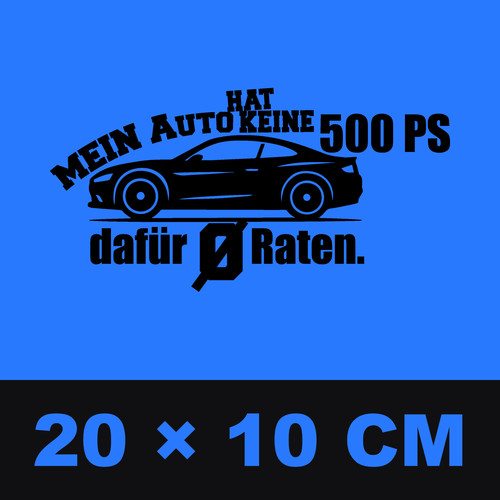 Mein auto hat keine 500 - keine,