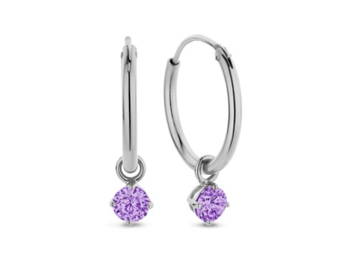 Creolen anhänger 925 silber - anhänger,