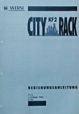 WERSI City Rack KF2  Bedienungsanleitung  