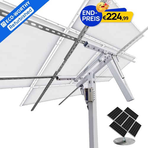Tracking system dual - axis, with